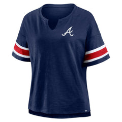 MLB Atlanta Braves Fanatics Women's Curl Route T-Shirt