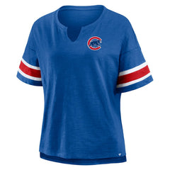 MLB Chicago Cubs Fanatics Women's Curl Route T-Shirt