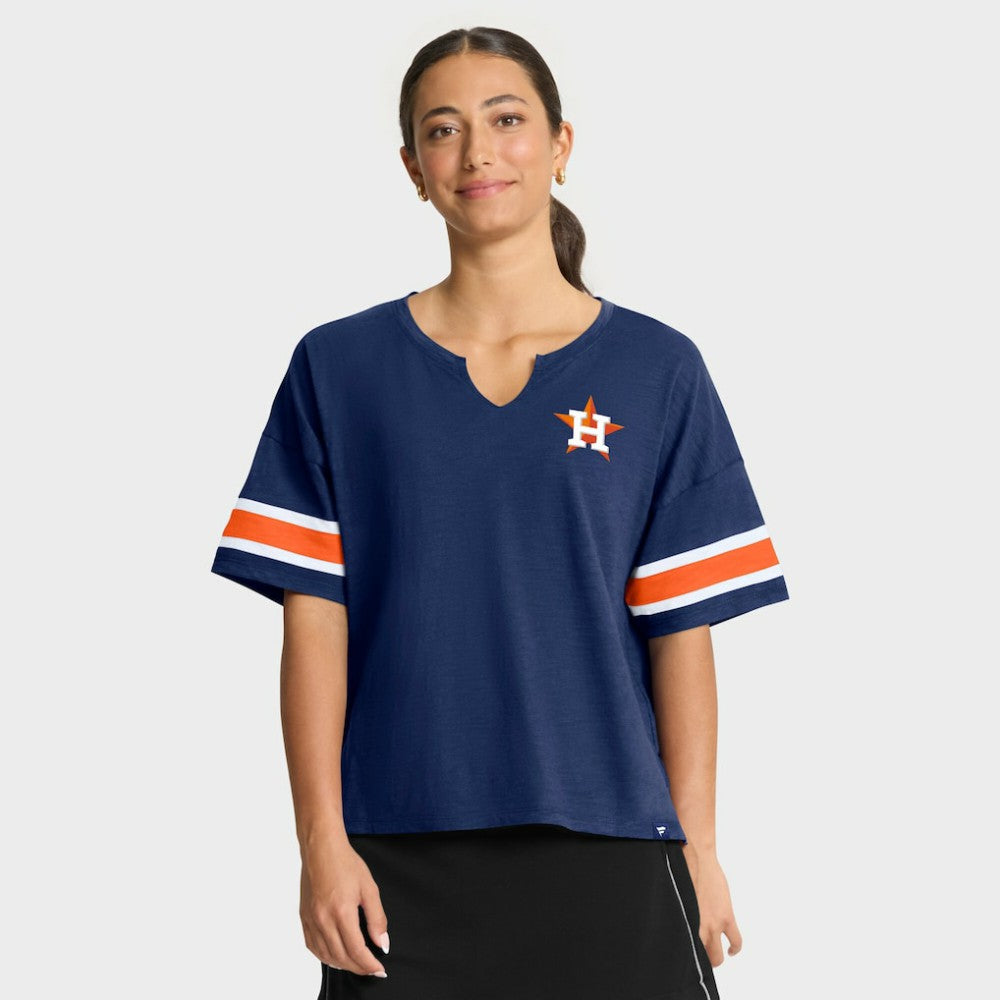 MLB Houston Astros Fanatics Women's Curl Route T-Shirt