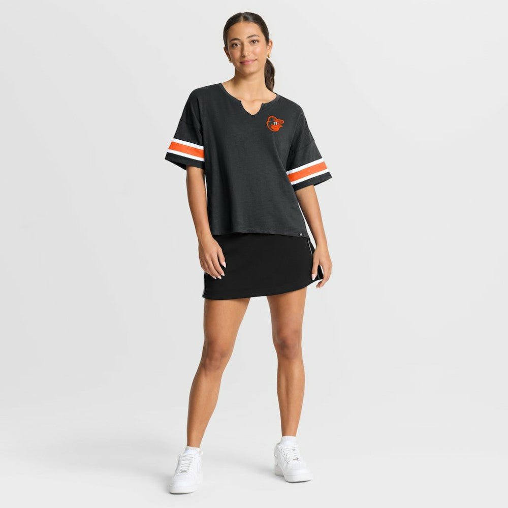 MLB Baltimore Orioles Fanatics Women's Curl Route T-Shirt