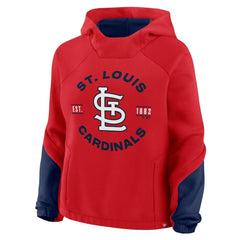 MLB St. Louis Cardinals Fanatics Women's Oversized Time to Win Pullover Hoodie
