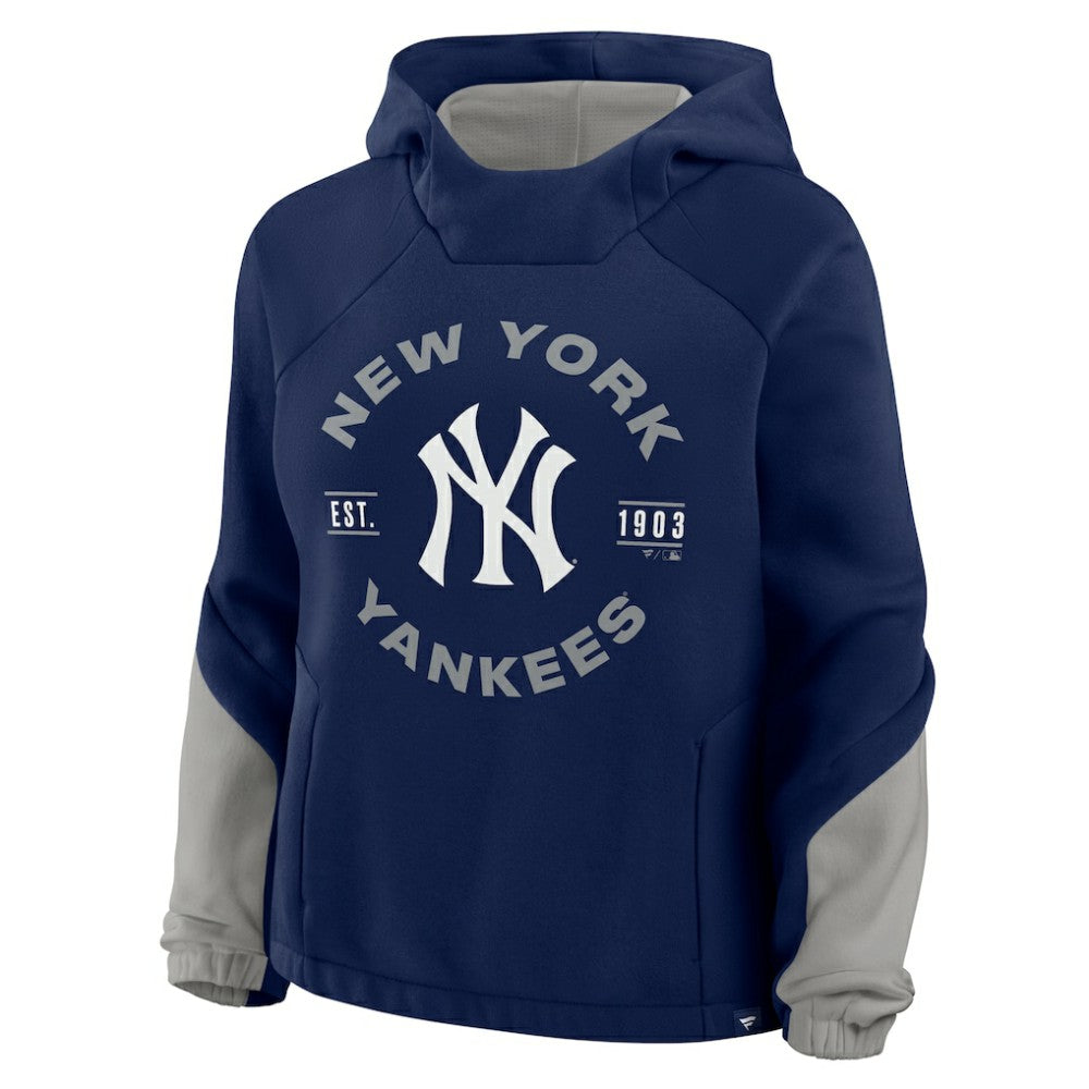 MLB New York Yankees Fanatics Women's Oversized Time to Win Pullover Hoodie