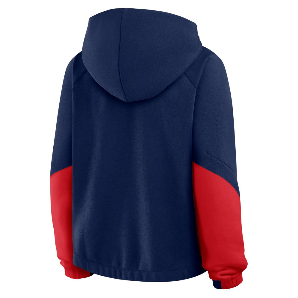 MLB Cleveland Guardians Fanatics Women's Oversized Time to Win Pullover Hoodie