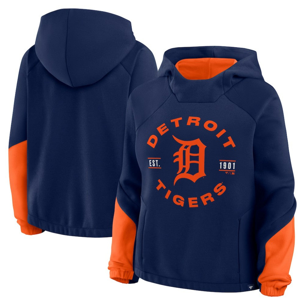MLB Detroit Tigers Fanatics Women's Oversized Time to Win Pullover Hoodie