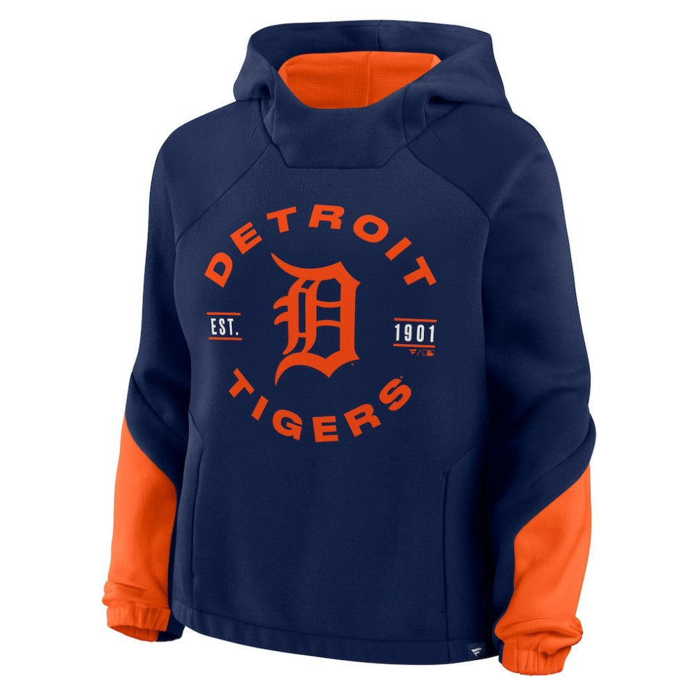 MLB Detroit Tigers Fanatics Women's Oversized Time to Win Pullover Hoodie