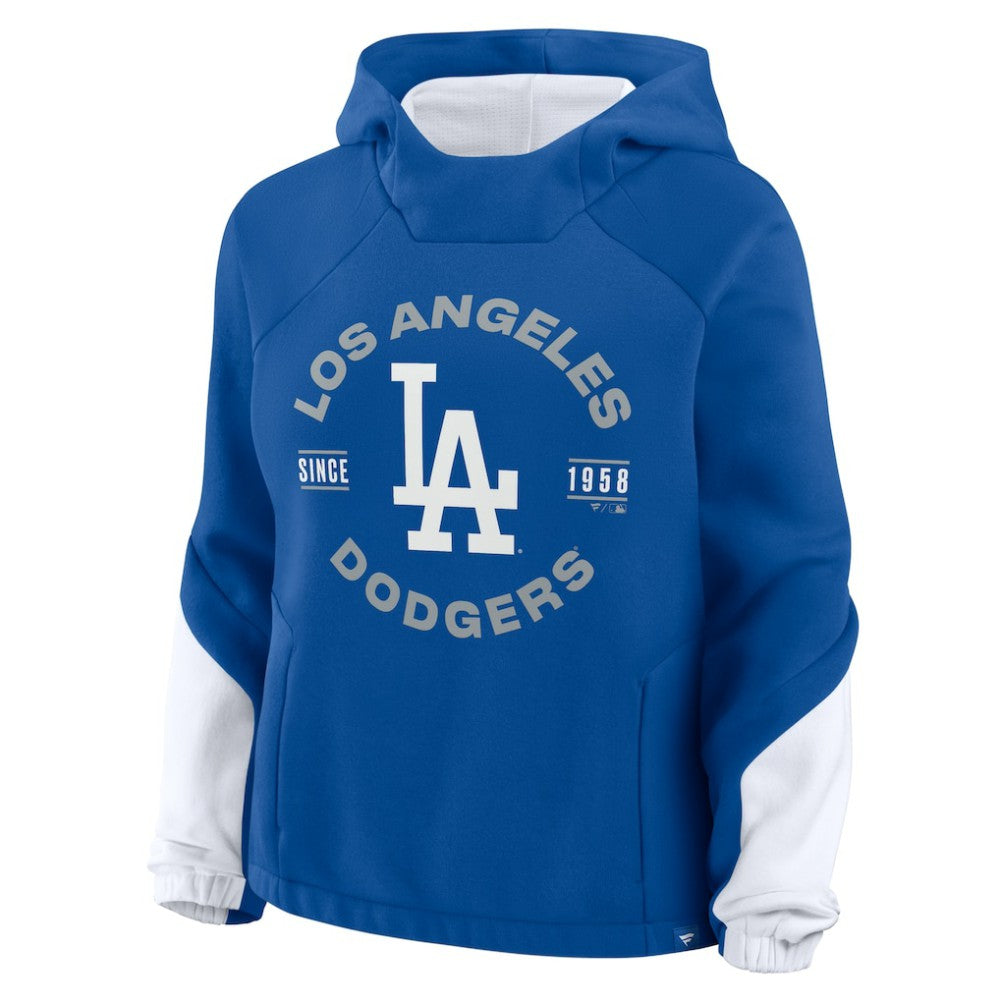 MLB Los Angeles Dodgers Fanatics Women's Oversized Time to Win Pullover Hoodie