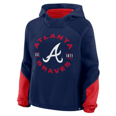 MLB Atlanta Braves Fanatics Women's Oversized Time to Win Pullover Hoodie