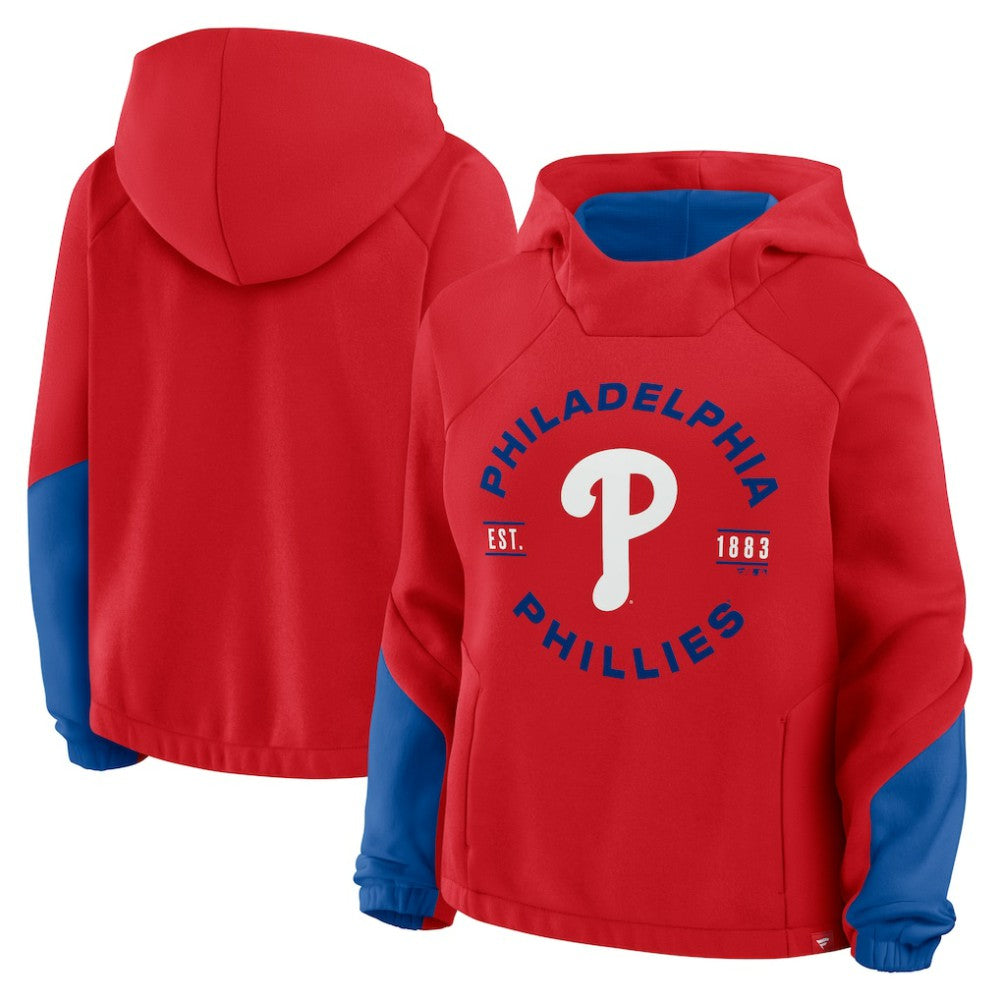 MLB Philadelphia Phillies Fanatics Women's Oversized Time to Win Pullover Hoodie