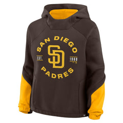 MLB San Diego Padres Fanatics Women's Oversized Time to Win Pullover Hoodie