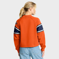 MLB Houston Astros Fanatics Women's Oversized Toss Sweep Raglan Pullover Sweatshirt