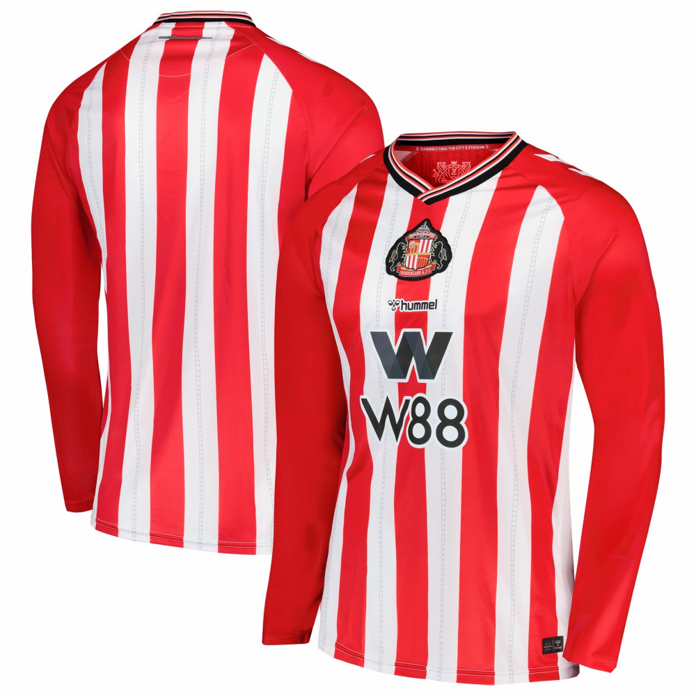 Sunderland Hummel Home Shirt 2025-26 -  Long Sleeve
