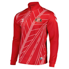 Sunderland Hummel Home Pre-Match Half Zip -  Red
