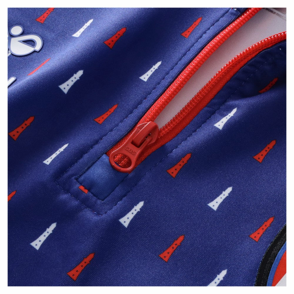 Sunderland Hummel Away Pre-Match Half Zip -  Blue