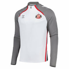Sunderland Hummel Training Half Zip -  White