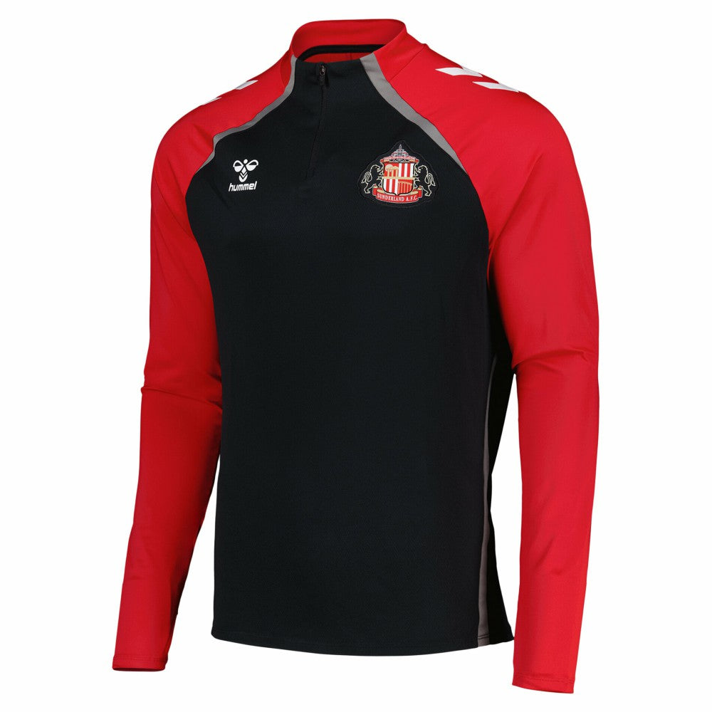 Sunderland Hummel Training Half Zip -  Black