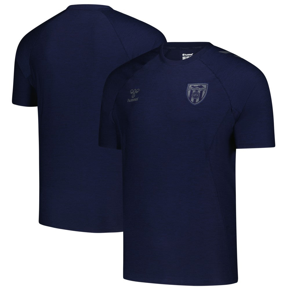 Sunderland Hummel Travel T-Shirt -  Navy