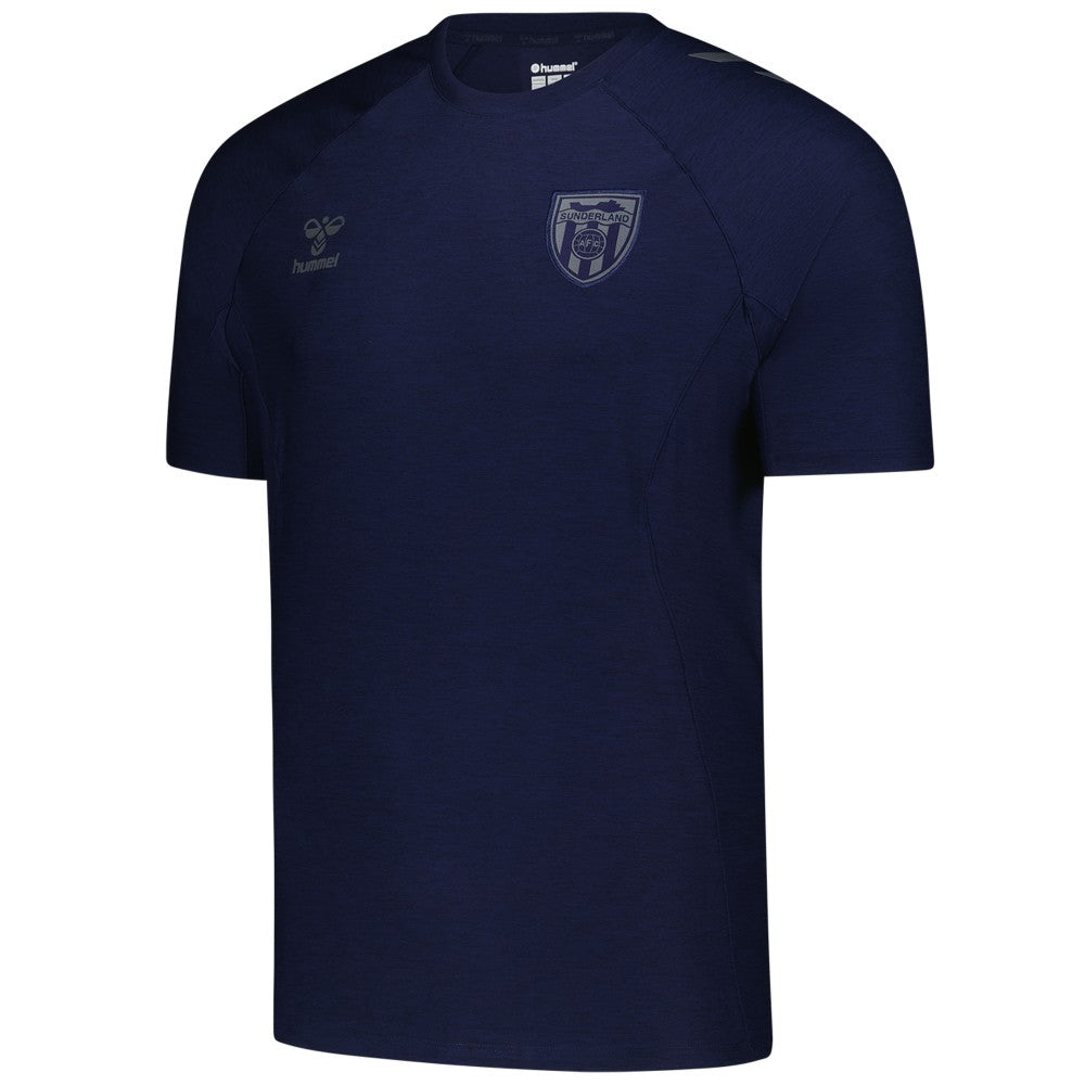 Sunderland Hummel Travel T-Shirt -  Navy