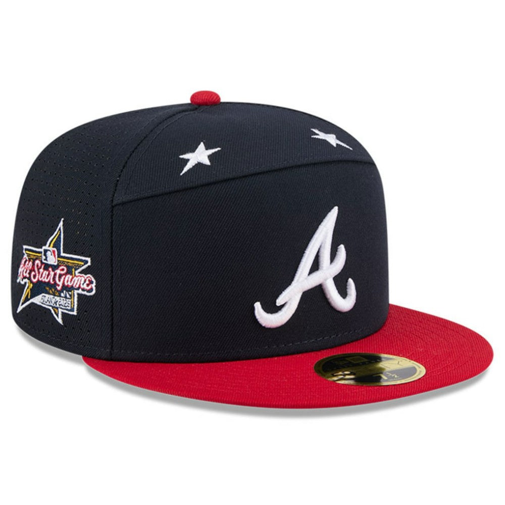 MLB Atlanta Braves New Era 2025 MLB All-Star Game Side Patch 59FIFTY Fitted Hat