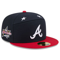 MLB Atlanta Braves New Era 2025 MLB All-Star Game Side Patch 59FIFTY Fitted Hat