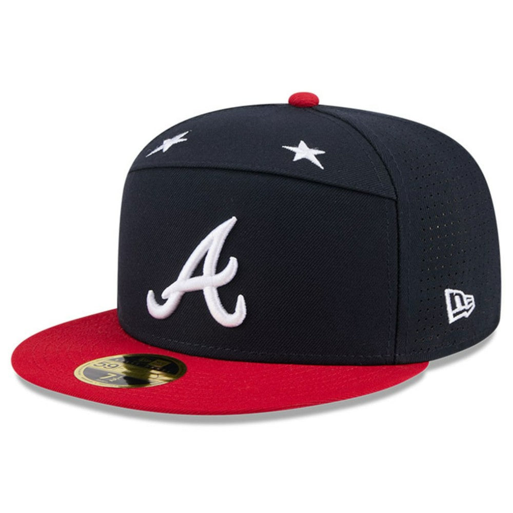 MLB Atlanta Braves New Era 2025 MLB All-Star Game Side Patch 59FIFTY Fitted Hat