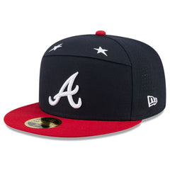 MLB Atlanta Braves New Era 2025 MLB All-Star Game Side Patch 59FIFTY Fitted Hat