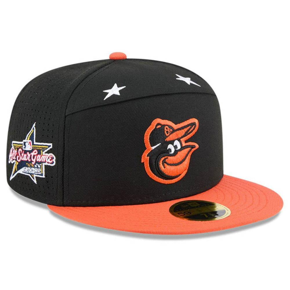 MLB Baltimore Orioles New Era 2025 MLB All-Star Game Side Patch 59FIFTY Fitted Hat