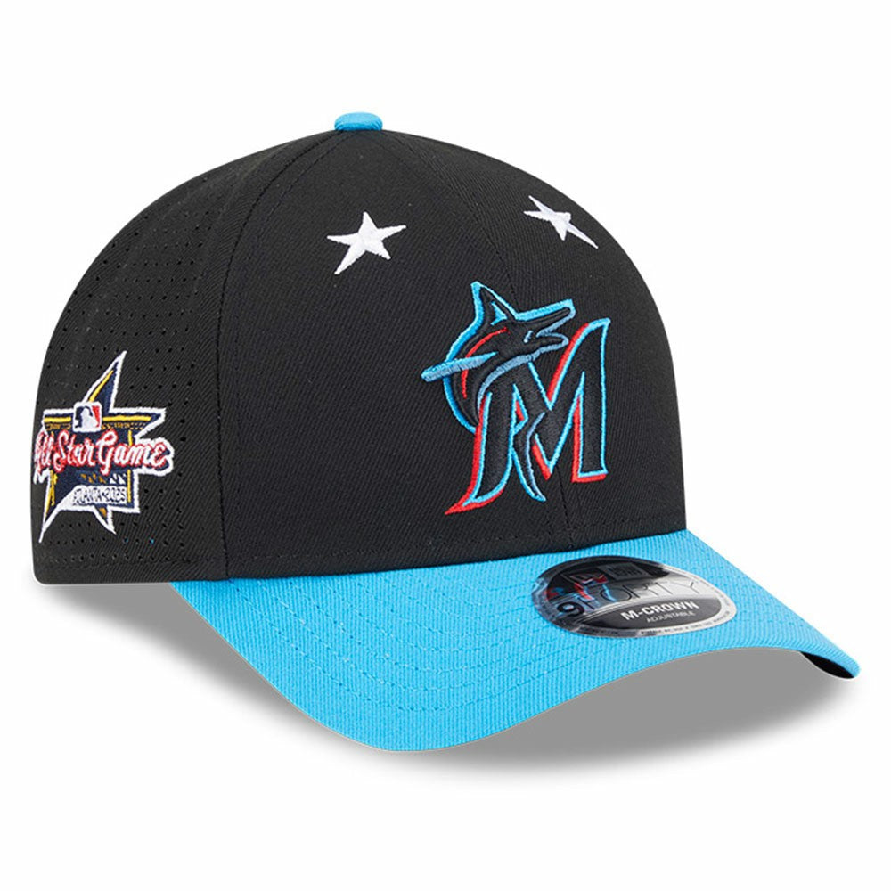 MLB Miami Marlins New Era 2025 MLB All-Star Game 9FORTY M-Crown Adjustable Hat