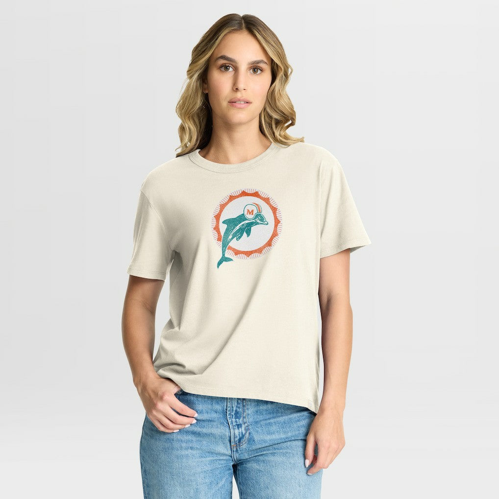 Women's Dove Legacy T-Shirt - Miami Dolphins