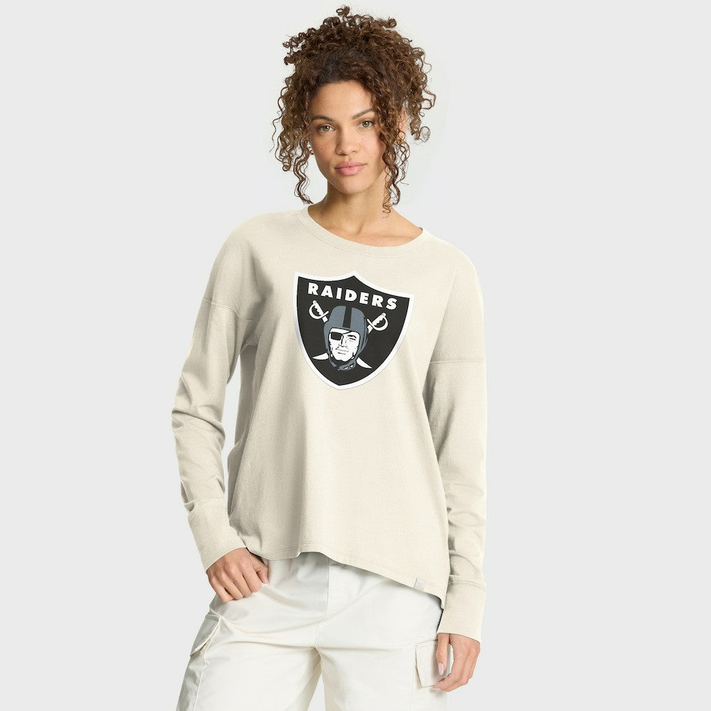 Women's Dove Legacy Long Sleeve T-Shirt - Las Vegas Raiders