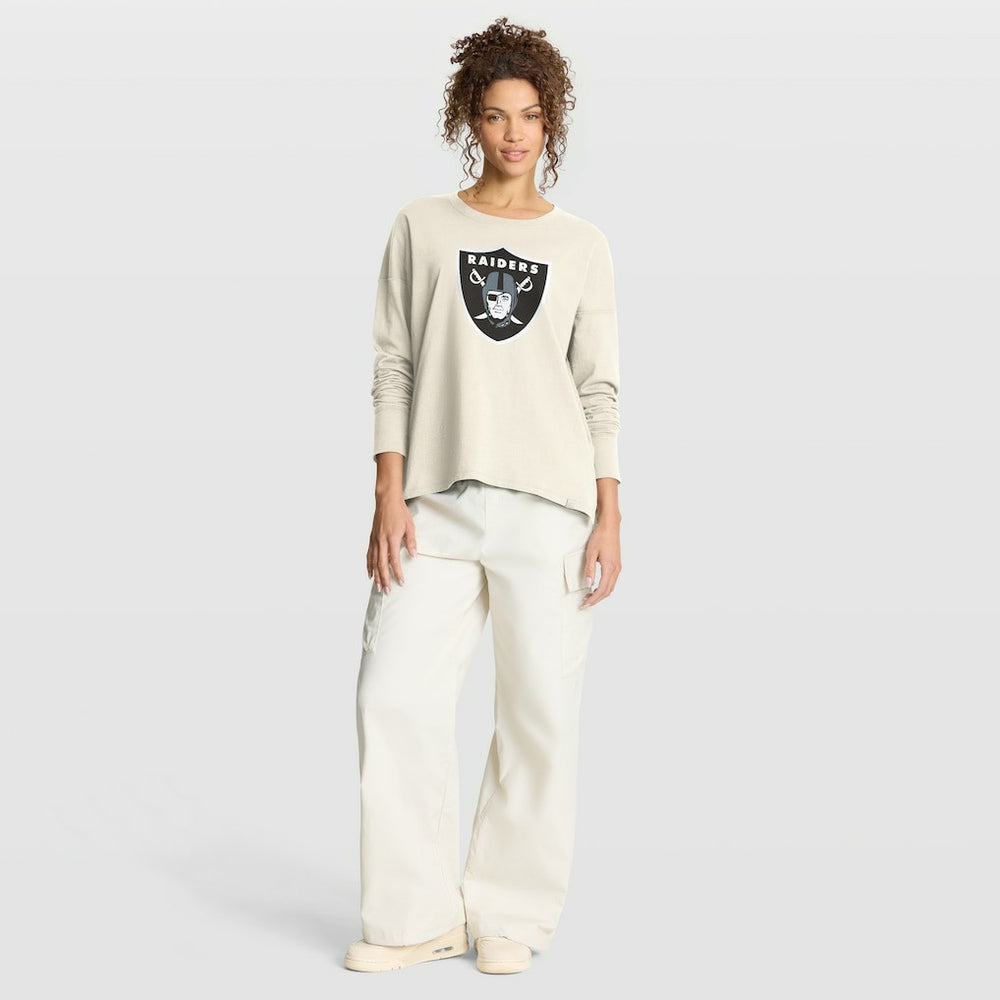 Women's Dove Legacy Long Sleeve T-Shirt - Las Vegas Raiders