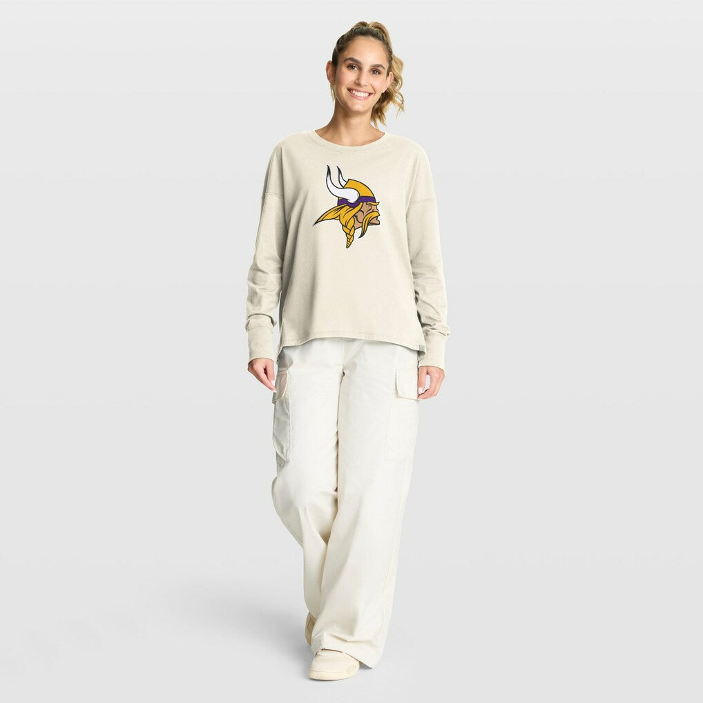 Women's Dove Legacy Long Sleeve T-Shirt - Minnesota Vikings