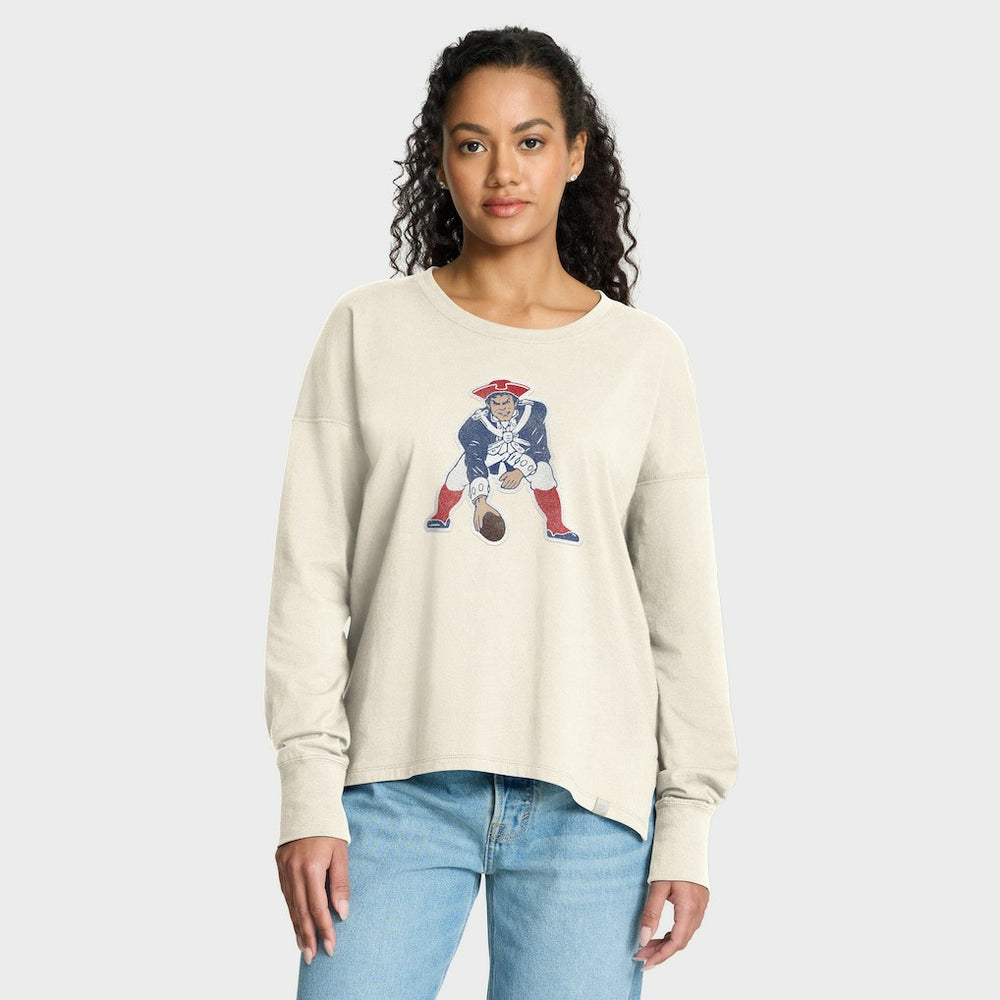 Women's Dove Legacy Long Sleeve T-Shirt - New England Patriots