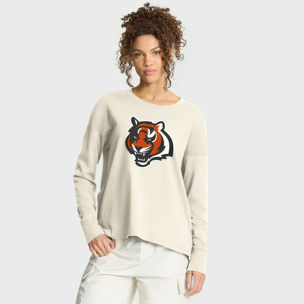 Women's Dove Legacy Long Sleeve T-Shirt - Cincinnati Bengals