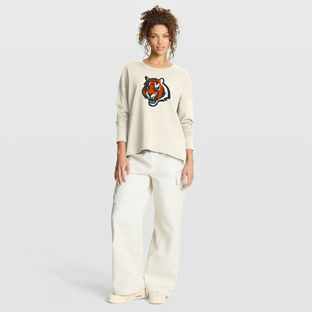 Women's Dove Legacy Long Sleeve T-Shirt - Cincinnati Bengals