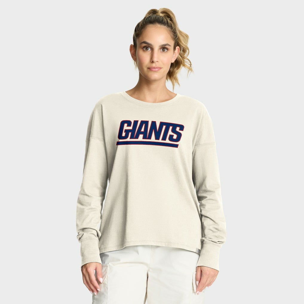 Women's Dove Legacy Long Sleeve T-Shirt - New York Giants