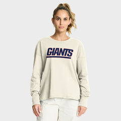 Women's Dove Legacy Long Sleeve T-Shirt - New York Giants