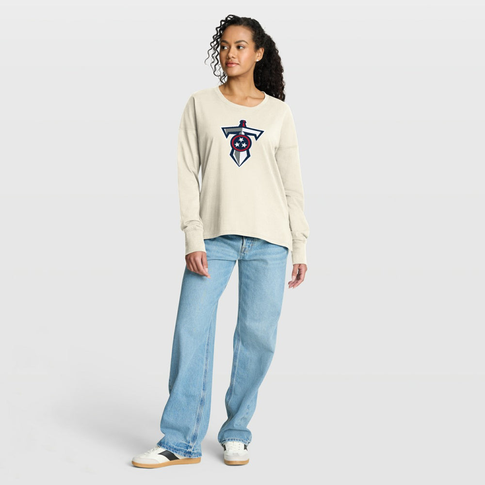 Women's Dove Legacy Long Sleeve T-Shirt - Tennessee Titans
