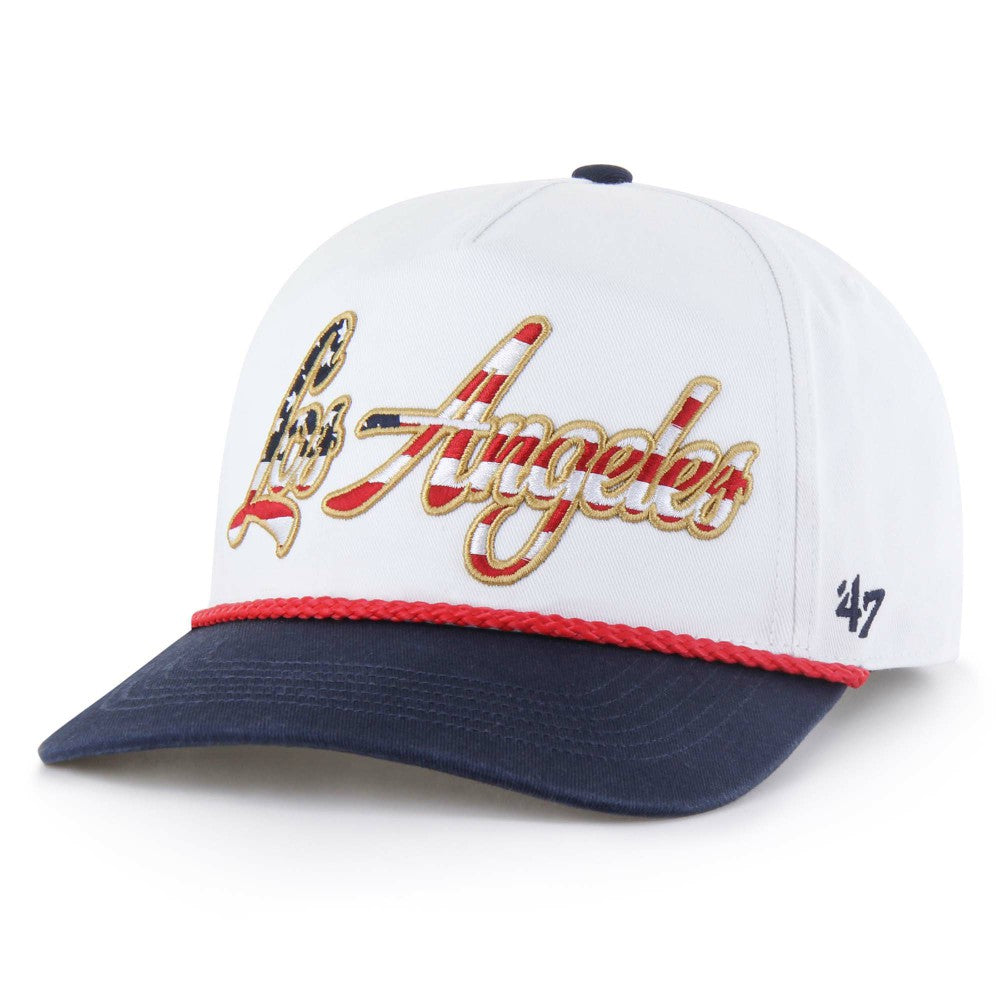 MLB Los Angeles Dodgers '47 Patriotic Overhand Hitch Adjustable Hat