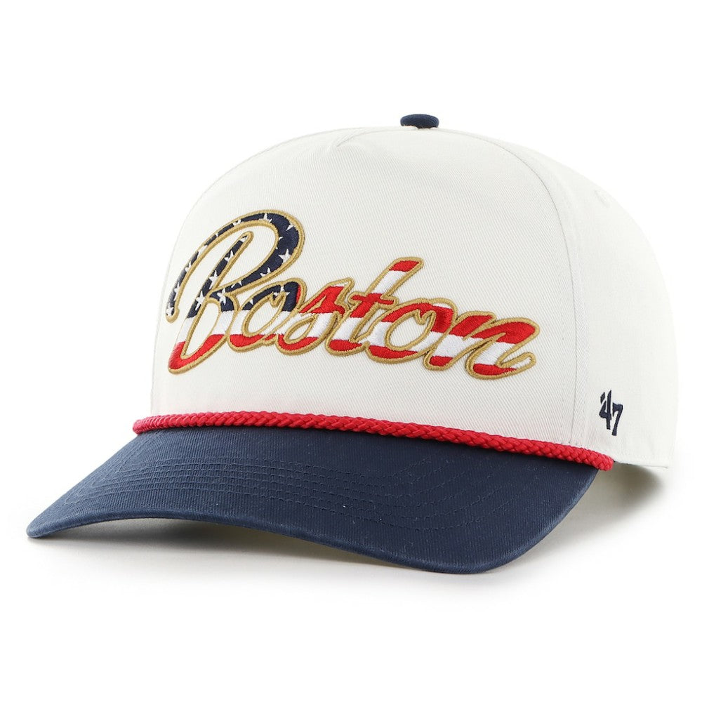 MLB Boston Red Sox '47 Patriotic Overhand Hitch Adjustable Hat