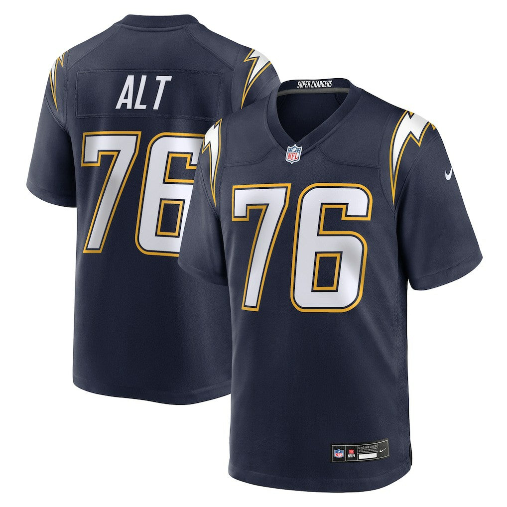 Joe Alt  Alternate Super Chargers Game Player Jersey - Los Angeles Chargers