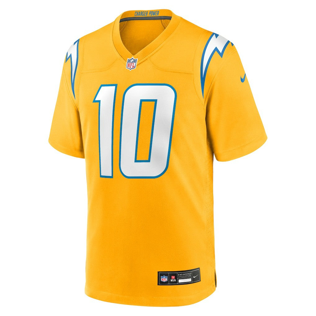 Justin Herbert  Alternate Charger Power Game Player Jersey - Los Angeles Chargers