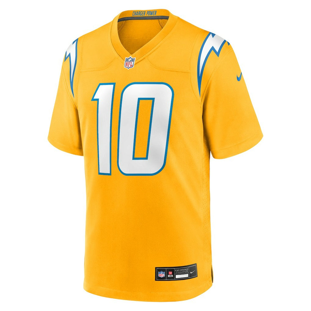 Justin Herbert  Alternate Charger Power Game Player Jersey - Los Angeles Chargers