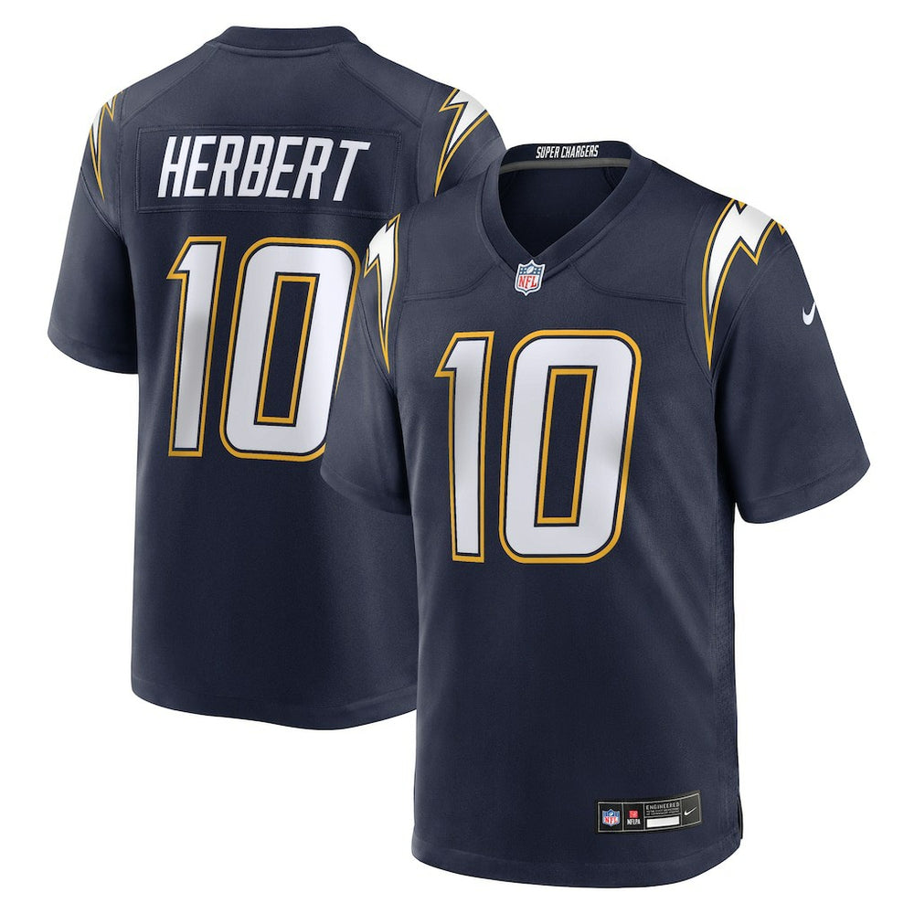 Justin Herbert  Alternate Super Chargers Game Player Jersey - Los Angeles Chargers