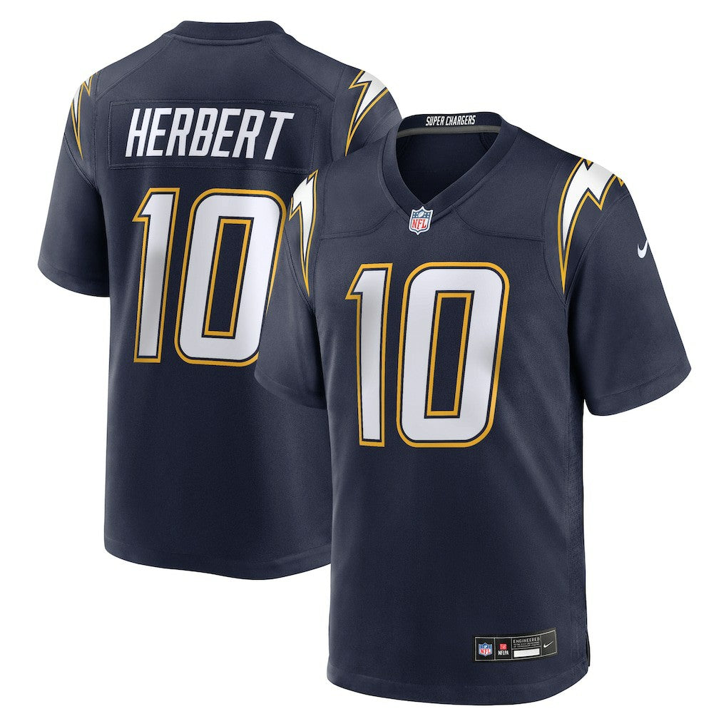 Justin Herbert  Alternate Super Chargers Game Player Jersey - Los Angeles Chargers