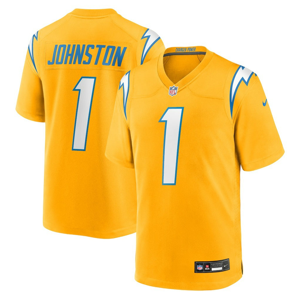 Quentin Johnston  Alternate Charger Power Game Player Jersey - Los Angeles Chargers