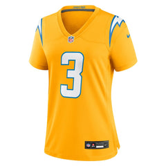 Derwin James Jr.  Women's Alternate Charger Power Game Jersey - Los Angeles Chargers