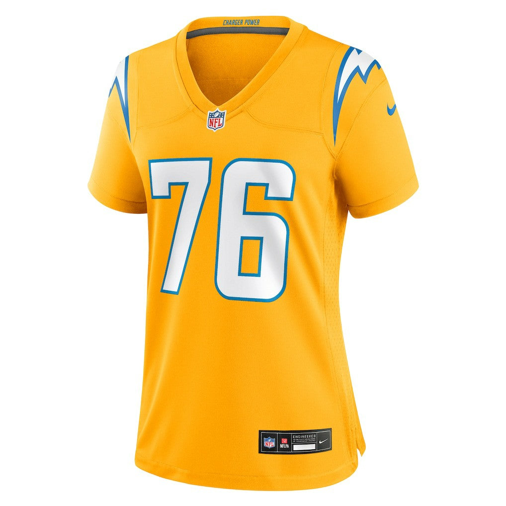 Joe Alt  Women's Alternate Charger Power Game Jersey - Los Angeles Chargers