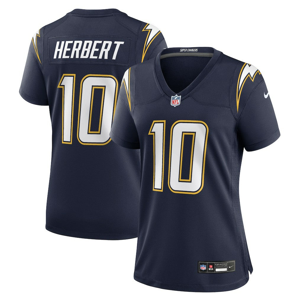 Justin Herbert  Women's Alternate Super Chargers Game Jersey - Los Angeles Chargers