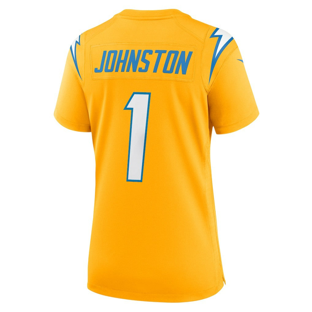 Quentin Johnston  Women's Alternate Charger Power Game Jersey - Los Angeles Chargers