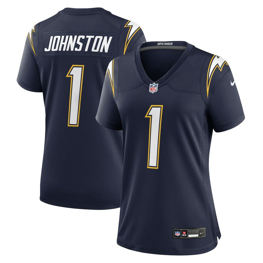 Quentin Johnston  Women's Alternate Super Chargers Game Jersey - Los Angeles Chargers